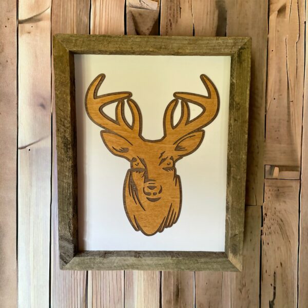 Rustic deer art nz
