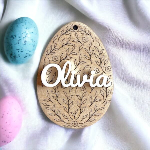 personalised easter tag
