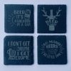 Beer Season Slate Coaster Set (4) - Image 2