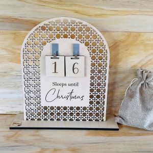 personalised christmas countdown