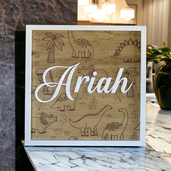 Name wall decor, personalised gift