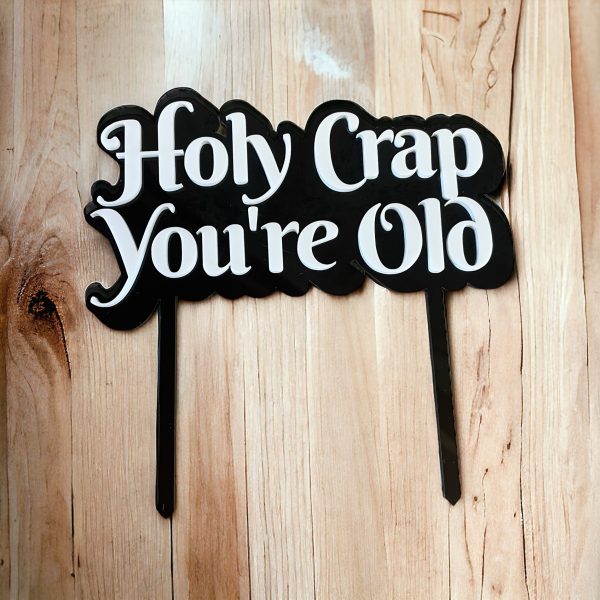 funny cake topper nz