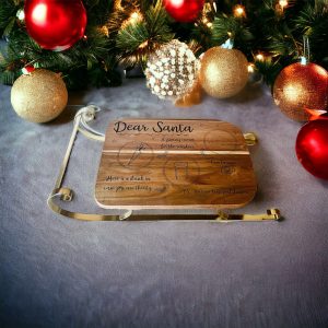 Personalised santa board