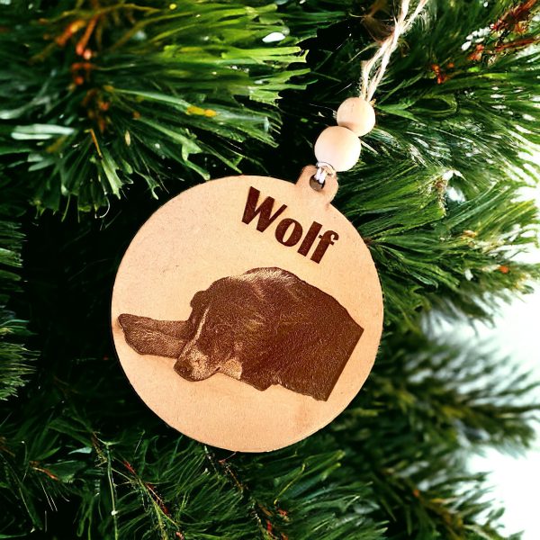 personalised christmas decoration