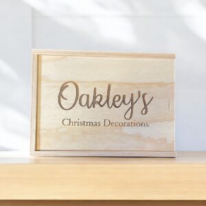 Christmas eve box, personalised keepsake box nz