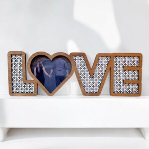 love photo sign