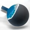Resin Art Black Paddle Board #1