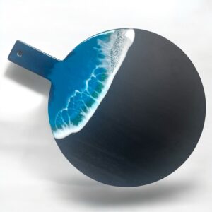 Resin Art Black Paddle Board #1