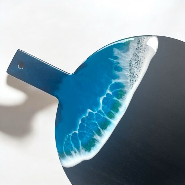 Resin Art Black Paddle Board #1 - Image 2