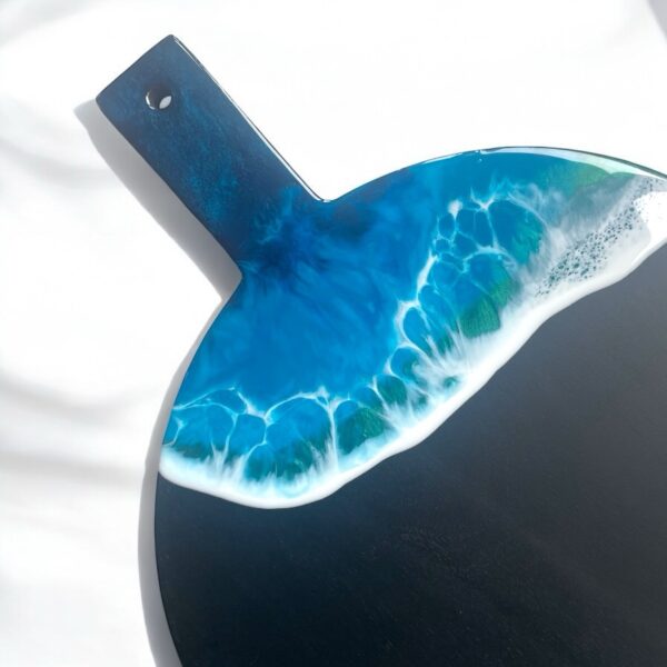Resin Art Black Paddle Board #2 - Image 2