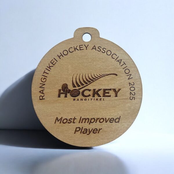 personalised wooden medal nz