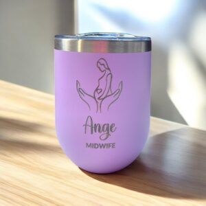 Personalised Travel Coffee Mug for Midwives