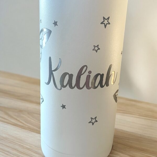 Personalised Butterflies Drink Bottle (Available in 7 colours) - Image 2