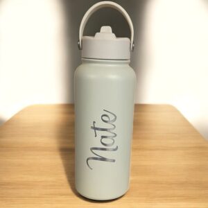 Personalised Name Drink Bottle (Available in 7 colours)