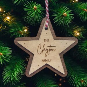 personalised christmas decorations nz